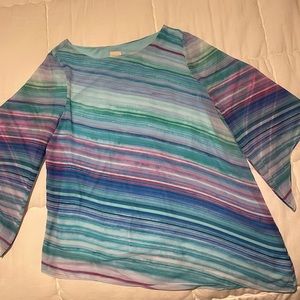 Chicos pastel striped beautiful tunic.